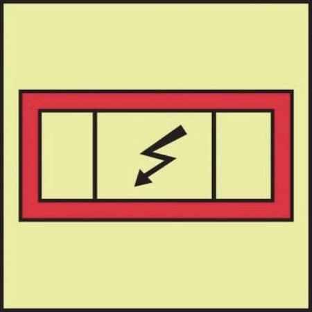 Accuform IMO  FIRE CONTROL EQUIPMENT 6 X MLMR923GX MLMR923GX